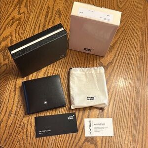 Montblanc Black Leather Wallet